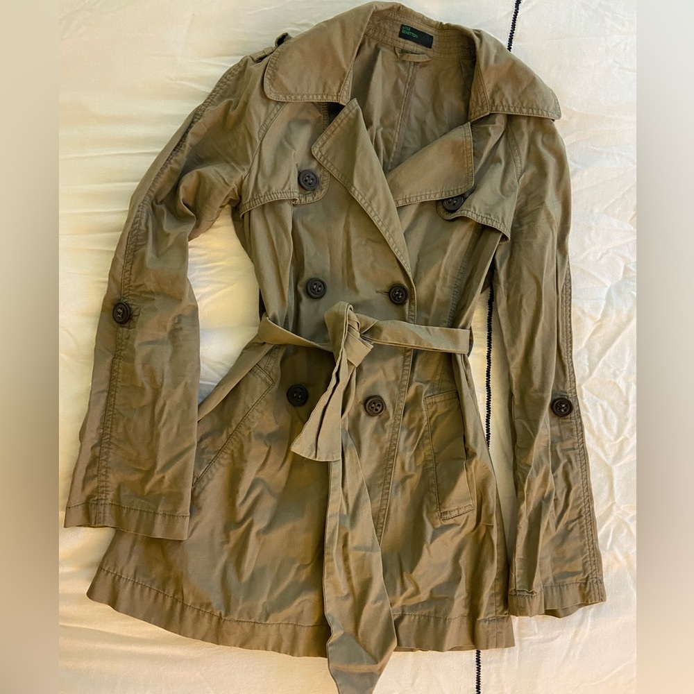 Benetton rain coat